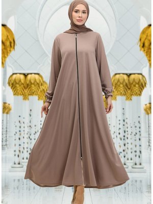 Fermuarlı Mevlana Ferace Vizon Fermuarlı Mevlana Ferace Vizon
