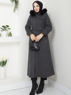 Kışlık Kaşe Kaban Fermuarlı Spor Model Kapüşonlu Araboy Kışlık Kaşe Kaban Fermuarlı Spor Model Kapüşonlu Araboy