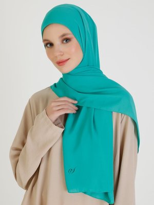 Yeşil Krep Şal