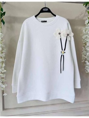 Şahin Aksesuarlı Armalı Üç İplik Sweat