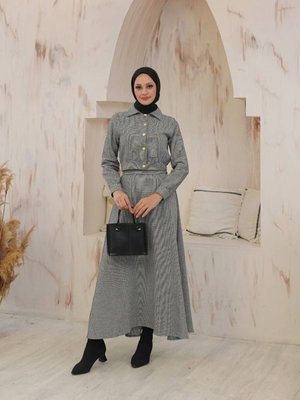 Şanel Kumaş Etekli İkili Takım