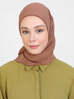 Taba Pamuk Cazz Eşarp