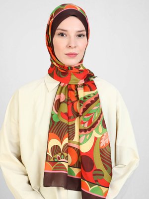 Şal Cok Renkli