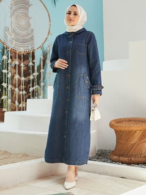 Koyu Mavi Büyük B. Kap / Pardesü