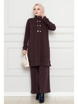 Kahverengi Oysho İkili Takım