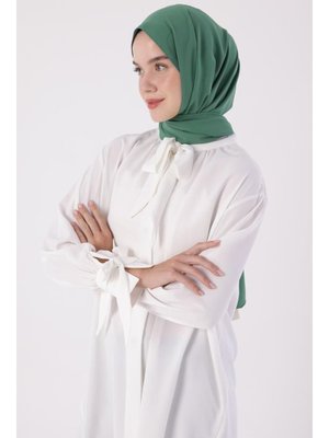 Medine İpeği Şal Çağla Yeşili