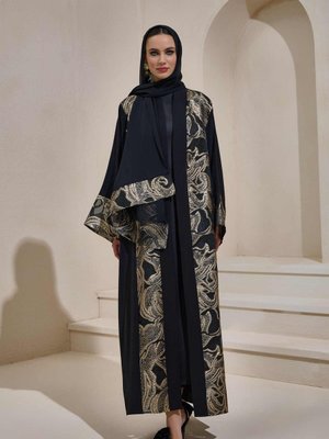 Marıa Abaya Şal Siyah