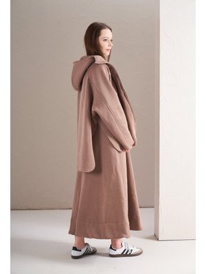 Vizon İplik Şardonlu Daire Etek Vizon İplik Şardonlu Daire Etek