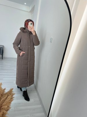 Kaputune Şişme Mont Kaban Tam Boy