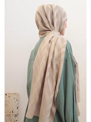 İpeksi Balıksırtı Jakar Şal Bal Köpüğü