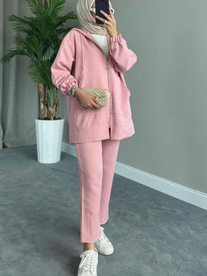 Hürrem Penye Takım Pembe Hürrem Penye Takım Pembe