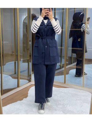 Yelek Pantolon İkili Takım Alt Üst