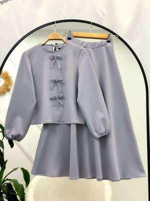 Fiyonklu Etekli Takım