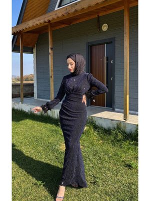 Benekli Miranda Tessetür Elbise Benekli Miranda Tessetür Elbise