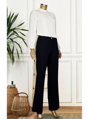 Düğmei Bol Paça Qys Pantolon Sz #23 05#