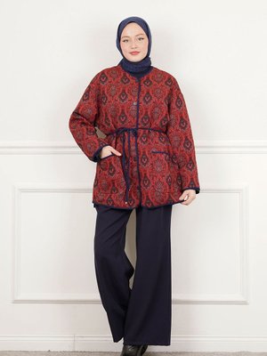 Ceket Etnik Desen Ceket Etnik Desen