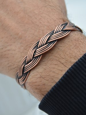 Bakır Renk Erkek Bileklik