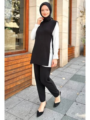 Mihra Siyah Üçlü Takım