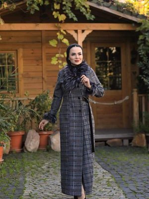 Kışlık Tesettur Kaban