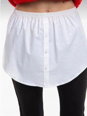 Görünümlü Yarım Gömlek Etek İçlik Görünümlü Yarım Gömlek Etek İçlik