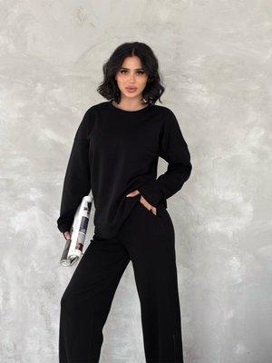 Kadın Basic Eşofman Takımı İçi Polarlı Modal Kumaş