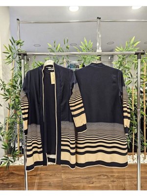 Kısa Desenli Dabıl Ceket Takım