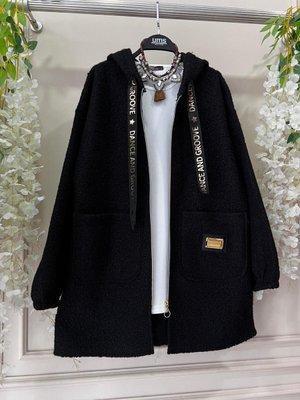 Buklet Cepli Kapşonlu Kaban