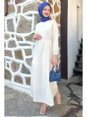 Venna Ekru Elbise