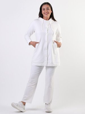 İkili Eşofman Takımı Krem