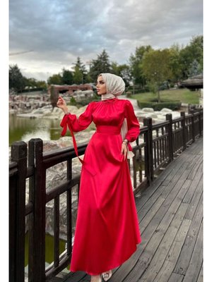 Lena Tesettür Abiye Elbise