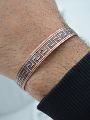 Bakır Renk Erkek Bileklik