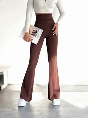 Beli Lastikli Likralı İspanyol Pantolon