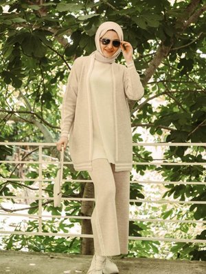 Kadın Tesettür Moda 3lü Takım