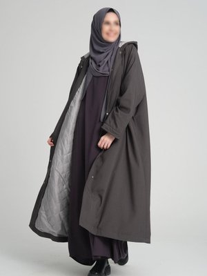 Kapüşonlu Yağmurluk Kaban, Kaban