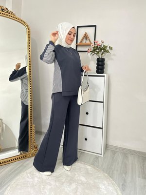 Çizgili Gömlek Bin Spor Takım Çizgili Gömlek Bin Spor Takım