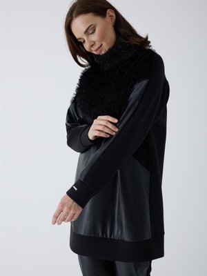 Moodbasic Deri Garnili Simli İpli Tunik