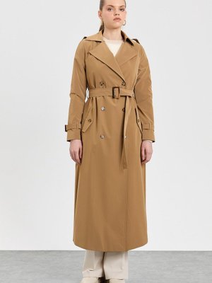 Kuşaklı Trençkot Camel Kuşaklı Trençkot Camel