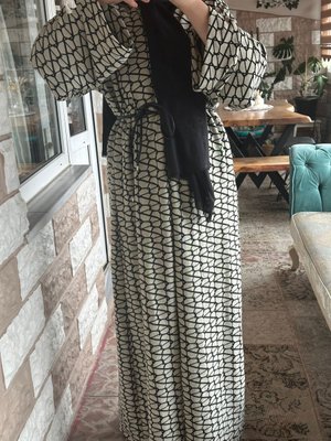 Desenli Triko Hırka