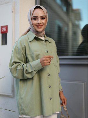 Gabardin Desenli Ceket