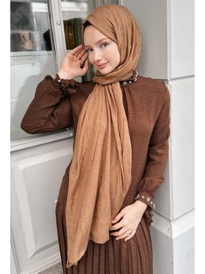 Bambu Kraş Camel Şal Bambu Kraş Camel Şal