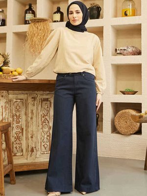 Bol Paça Pantolon Lacivert