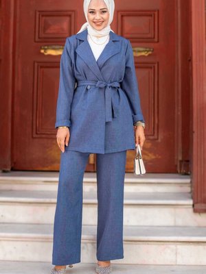 Blazer Ceketli İkili Takım Blazer Ceketli İkili Takım