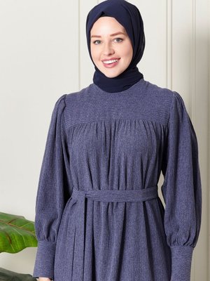 Fitilli Örgü İnce Kadife Kumaş Kemerli Kuşaklı Kışlık Göğüs Üstü Robadan Prenses Kol Elbise Fitilli Örgü İnce Kadife Kumaş Kemerli Kuşaklı Kışlık Göğüs Üstü Robadan Prenses Kol Elbise