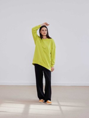 Oversıze Sweatshırt Yeşil