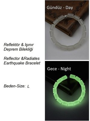 Çok Renkli Reflektör Bileklik Tekli Beden L Çok Renkli Reflektör Bileklik Tekli Beden L