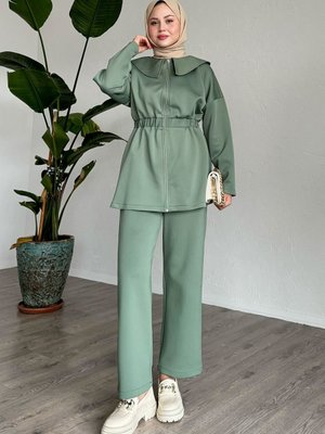 Gemici Yaka Mint Scuba Takım