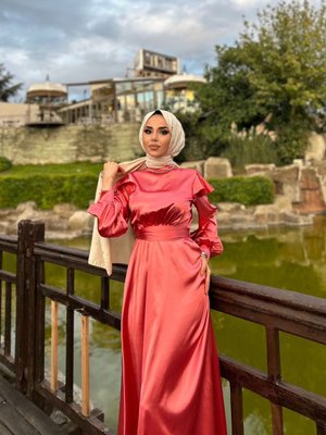 Cindy Narçiçegi Abiye Elbise