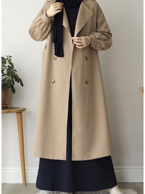 Lina Trençkot Bej Lina Trençkot Bej