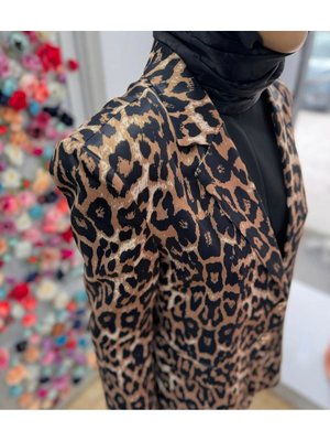 Leopar Ceket Leopar Ceket