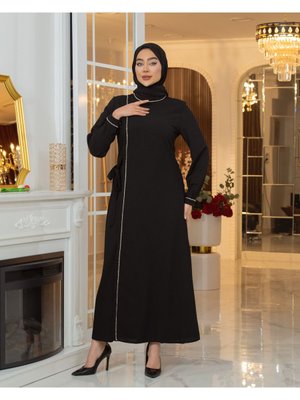 Taşlı Kibar Abiye Elbise